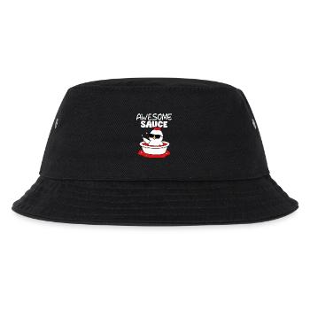Hen in Bathtub Cool Style - Kids’ Bucket Hat - black - Front