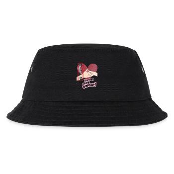 Korean Pinky Swear Promise – 약속도장 Design - Kids’ Bucket Hat - black - Front