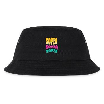 Sofia - Kids’ Bucket Hat - black - Front