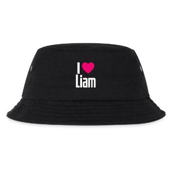 J’aime Liam Coeur rose J’aime Liam - Bob Enfant - noir - Devant