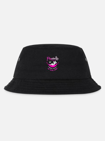 Nichts-Fee, aber genau richtig - Kinder Bucket Hat - Schwarz