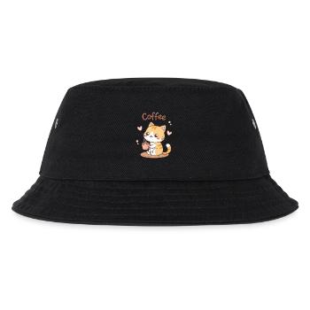 Chat Café Kawaii Latte - Bob Enfant - noir - Devant