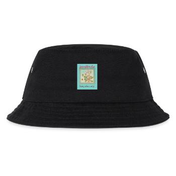 Daisy Vibes - Kids’ Bucket Hat - black - Front