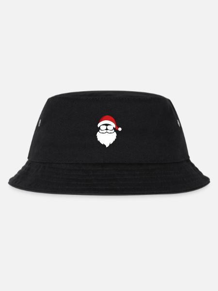 COOL SANTA - Kinder Bucket Hat - Schwarz