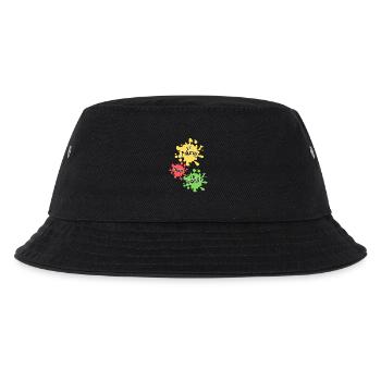 Boom, direkt ins Gesicht! - Kinder Bucket Hat - Schwarz - Vorne