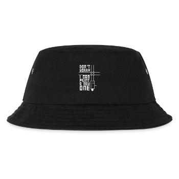 3D-Drucken 3D-Filament-3D-Drucker - Kinder Bucket Hat - Schwarz - Vorne