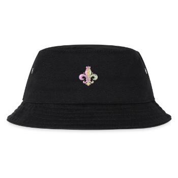 Pastel Glitter Fleurdelis - Kids’ Bucket Hat - black - Front