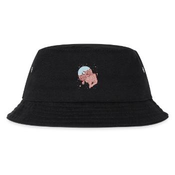 WIR IN EINEM ANDEREN UNIVERSUM - Kinder Bucket Hat - Schwarz - Vorne