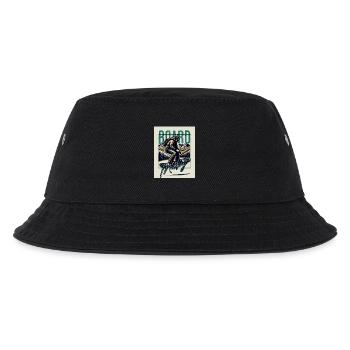 Snowboarding Board Meeting - Kinder Bucket Hat - Schwarz - Vorne