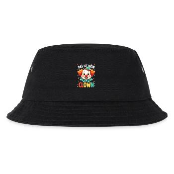 Carnival Clown Costume Carnival Carnival - Kids’ Bucket Hat - black - Front