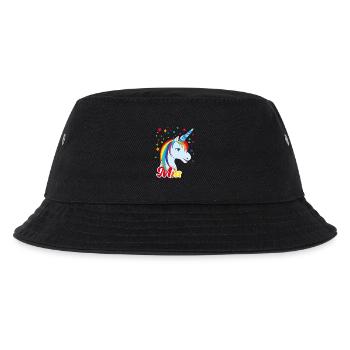 Mia , Mädchenname, Lieblingsname - Kinder Bucket Hat - Schwarz - Vorne