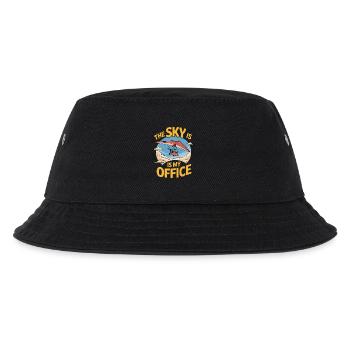 Drachenflieger Hängegleiter Luftsport Enthusiasten - Kinder Bucket Hat - Schwarz - Vorne