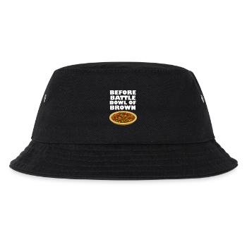 Vor dem Battle Bowl of Brown - Kinder Bucket Hat - Schwarz - Vorne