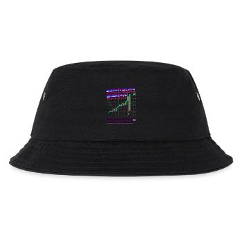 Trading Trading Exchange Crypto Stocks - Kids’ Bucket Hat - black - Front