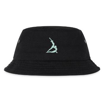 Yoga Silhouette - Kinder Bucket Hat - Schwarz - Vorne