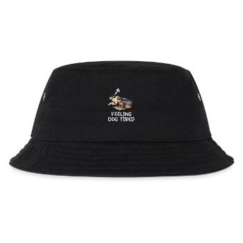 Feeling Dog Tired Australian Shepherd Aussiehalter - Kinder Bucket Hat - Schwarz - Vorne