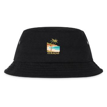 Curacao - Kinder Bucket Hat - Schwarz - Vorne