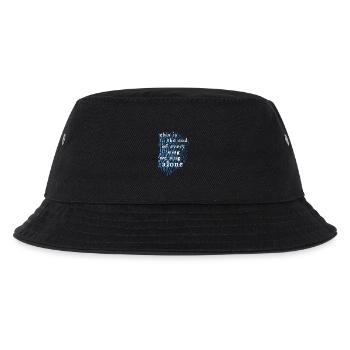 halo - Kids’ Bucket Hat - black - Front