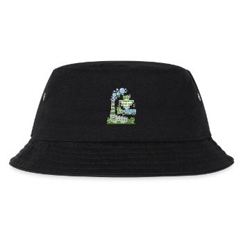 Wir Produzieren Nur Bio Abgase. - Kinder Bucket Hat - Schwarz - Vorne