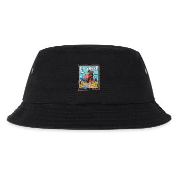Saarland - La Sarre Stahl & Seele - Kinder Bucket Hat - Schwarz - Vorne