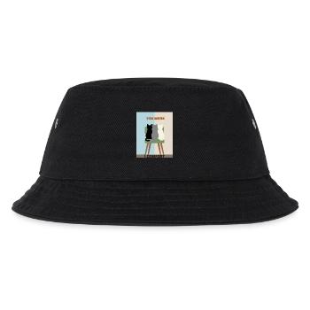 Cats in Chairs: Comfort over Work - Kids’ Bucket Hat - black - Front