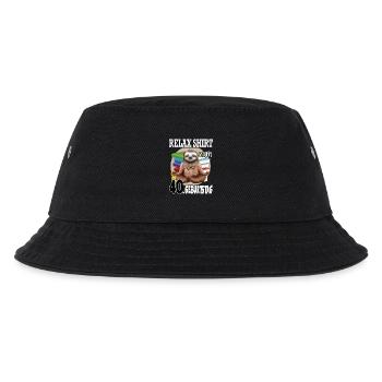 Relax Faultier Geburtstag 40 Jahre Sloth Lustig - Kinder Bucket Hat - Schwarz - Vorne