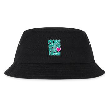 More Cupid Por Favor Heart Design - Kids’ Bucket Hat - black - Front