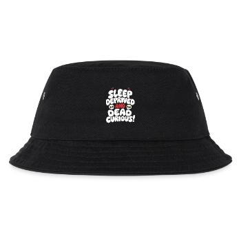 Sleep Deprived and Dead Curious - Kids’ Bucket Hat - black - Front