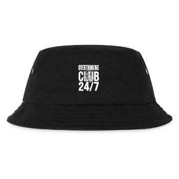 Club de la surpensée 24h/24 et 7j/7 du chaos mental - Bob Enfant - noir - Devant