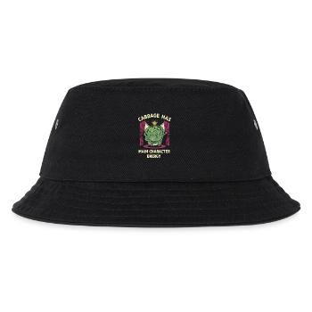 Cabbage Main Character Energy - Kids’ Bucket Hat - black - Front