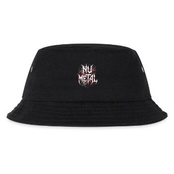 Nu Metal Grunge Crest for Metalheads - Kids’ Bucket Hat - black - Front