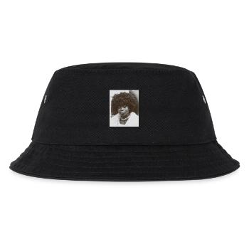 Neben dir - Kinder Bucket Hat - Schwarz - Vorne