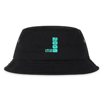 2008 Vintage Vintage Birthday Gift Retro - Kids’ Bucket Hat - black - Front