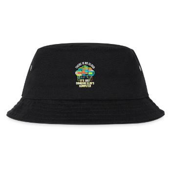 Cloud: It's Just Someone Else's Computer - Kinder Bucket Hat - Schwarz - Vorne