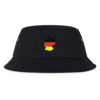 Germany, outlined, shade, outline, Germany, - Kids’ Bucket Hat - black - Front