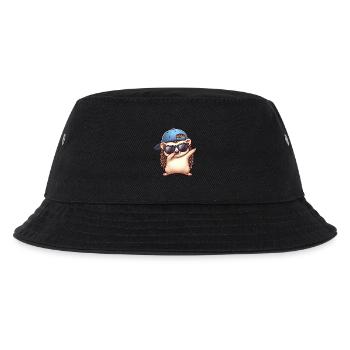 Casquette de baseball Hedgehog Cartoon Cool Dab Dabbing - Bob Enfant - noir - Devant