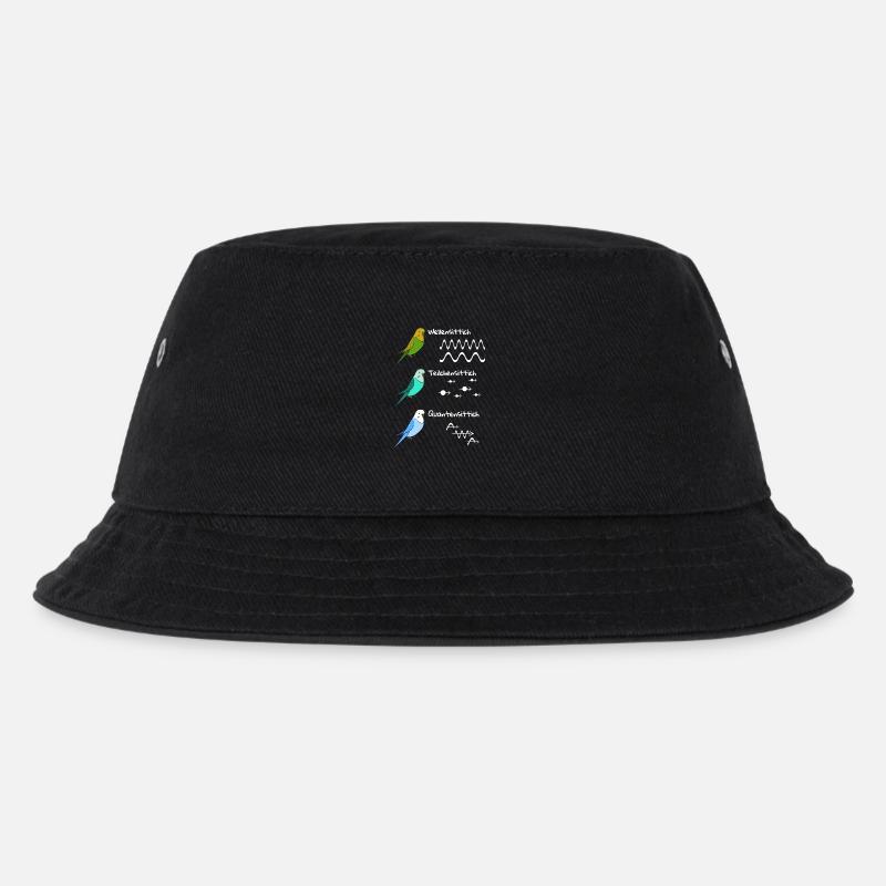 Quantensprung Physiker Physik Technologie Wissen - Kinder Bucket Hat - Schwarz