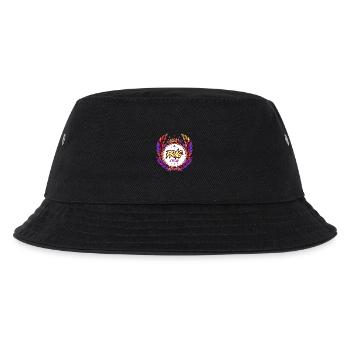 Prag Crew Bunt - Kinder Bucket Hat - Schwarz - Vorne