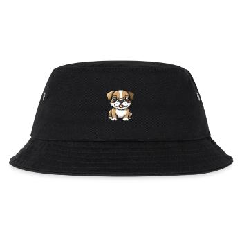 Bouledogue Chien Mignon - Bob Enfant - noir - Devant