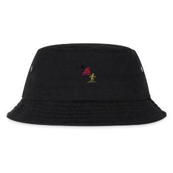 Triathlon - Kinder Bucket Hat - Schwarz - Vorne