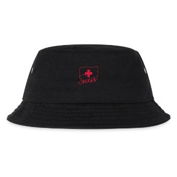Swiss Flag Logo - Bob Enfant - noir - Devant