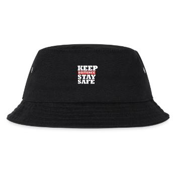 Coole Sprüche - Kinder Bucket Hat - Schwarz - Vorne