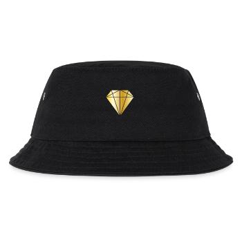 Diamond gold - Kids’ Bucket Hat - black - Front