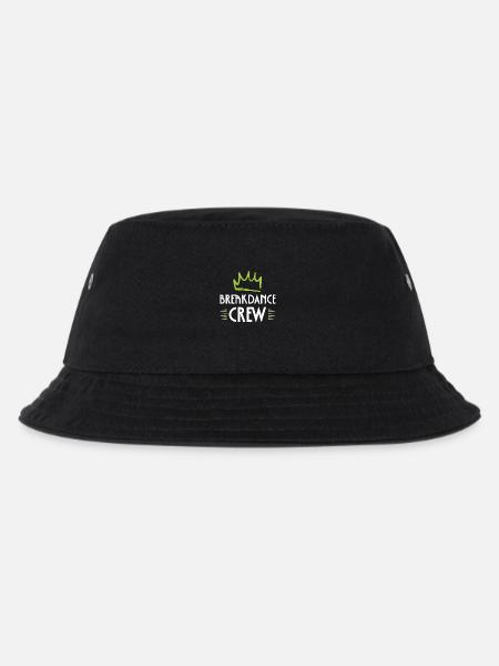 Breakdance Crew - Kinder Bucket Hat - Schwarz