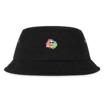 Gans - Kinder Bucket Hat - Schwarz - Vorne