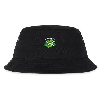 Textgliederung Achterhoek - Kinder Bucket Hat - Schwarz - Vorne