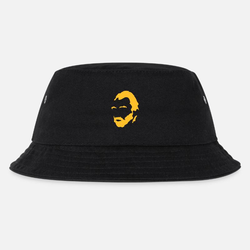Vincent Van Gogh Beard - Kinder Bucket Hat - Schwarz