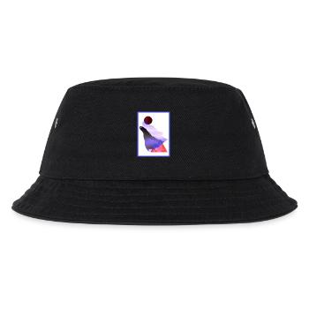 Moon Wolf - Laurids B Design - Kids’ Bucket Hat - black - Front