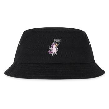 Sprich mit dem Huf - Kinder Bucket Hat - Schwarz - Vorne