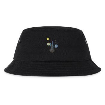 kubischer Raum - Kinder Bucket Hat - Schwarz - Vorne